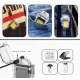 Електроімпульсна запальничка USB 209 Запальничка водонепроникна