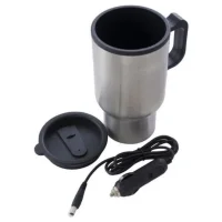 Термокухоль електричний з підігрівом від прикурювача автомобіля Electric Mug 12 В 350 Мл