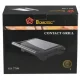Контактний притискний гриль з антипригарним покриттям Domotec MS 7708 1000 Вт Сірий Сендвічниця
