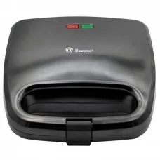 Притискна сендвічниця електрична Domotec MS-7777 на 750W Чорна