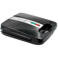 Притискна сендвічниця електрична Domotec MS-7718 на 1400W та 8 відділень Чорна