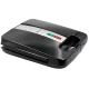 Притискна сендвічниця електрична Domotec MS-7718 на 1400W та 8 відділень Чорна