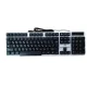Універсальна дротова Клавіатура з підсвічуванням RGB КТ-7300 / К-7300