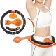 Розумний масажний обруч Intelligent Hula Hoop 7803 Тренажер для фітнесу