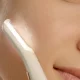 Портативний жіночий триммер для обличчя Baellerry Flawless Dermaplane GLO Білий