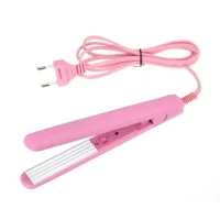 Професійна дорожня випрямлячка гофре для волосся Pro Mozer Mini 7052 GM2990W Рожевий