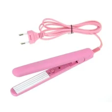 Професійна дорожня випрямлячка гофре для волосся Pro Mozer Mini 7052 GM2990W Рожевий