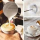 Капучинатор ручний FUKE Rose coffie mixer Бірюзовий Міксер для вершків