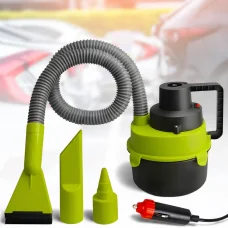 Автомобільний пилосос для сухого та вологого прибирання від прикурювача DRY VACCUM 100Вт