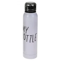 Металевий вакуумний термос для напоїв My Bottle 9045 300 мл Білий