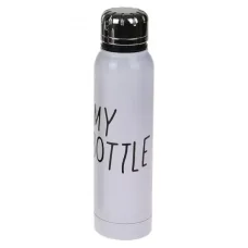 Металевий вакуумний термос для напоїв My Bottle 9045 300 мл Білий