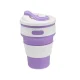 Складаний силіконовий кухоль SILICON MAGIC CUP Фіолетовий Похідний кухоль
