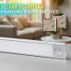 Портативна LED-лампа з USB-зарядкою та датчиком руху 30см