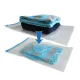 Вакуумний пакет для пакування та зберігання одягу VACUUM BAG 80х120 см Зі щільного поліетилену З клапаном (12 шт)