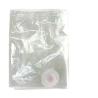 Вакуумний пакет для пакування та зберігання одягу VACUUM BAG 60х80 см Зі щільного поліетилену З клапаном (12 шт)