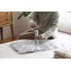 Вакуумний пакет для пакування та зберігання одягу VACUUM BAG 60х80 см Зі щільного поліетилену З клапаном (12 шт)