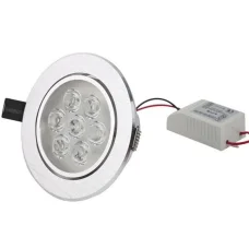 Врізна кругла точкова лампочка LED LAMP 7W