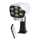 Вуличний ліхтар у вигляді камери Solar Light BL JLP 2178 Ліхтар з пультом та датчиком руху