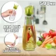 Скляна пляшка для олії з дозатором Simple Glass Oil Bottle 500 мл Диспенсер пляшка для олії