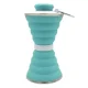 Практична складна силіконова термопляшка Folding travel water cup