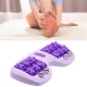 Портативний роликовий масажер для ніг з магнітними кульками Cat Claw Style Foot Massager