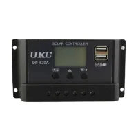 Контролер заряду сонячної батареї UKC DP-520A 20A з USB