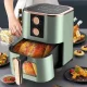 Безмасляна фритюрниця на 6.5л Air Fryer Su Tai ST-607 Аерофритниця для смаження без масла