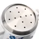 Електричний самовар 2 в 1 на 3.5 л з фарфоровим чайником на 0.6 л RAF R.7118W Білий з малюнком