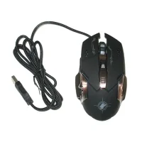 Комп'ютерна ігрова мишка Zornwee MOUSE X6 Дротова з Led підсвічуванням