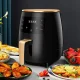 Аерофритниця для смаження без олії на 6л з Air Fryer Фритюрниця на 1800Вт для кухні