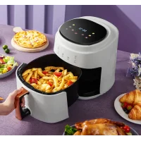 Безмасляна фритюрниця з гарячим повітрям Air Fryer Аерогриль Аерофритниця 8л