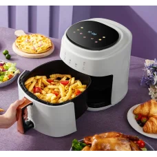 Безмасляна фритюрниця з гарячим повітрям Air Fryer Аерогриль Аерофритниця 8л