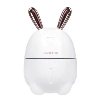 Ультразвуковий Міні Зволожувач Rabbit білого кольору з функцією нічника