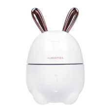 Ультразвуковий Міні Зволожувач Rabbit білого кольору з функцією нічника