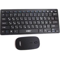 Комплект 2 в 1 Бездротова клавіатура та мишка UKC WI 1214 Wireless