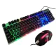 Ігровий набір 2 в 1 Клавіатура та мишка з підсвічуванням RGB UKC M-416