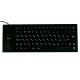 Безшумна клавіатура комп'ютера Flexible Keyboard Гумова клавіатура