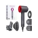 Професійний фен на 4 режими роботи для укладання волосся Dyson Supersonic FAN HD08 Червоний