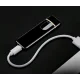 Сенсорна спіральна електрична USB запальничка Lighter ART-0485-3