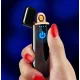 Сенсорна спіральна електрична USB запальничка Lighter ART-0485-3