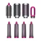 Фен-стайлер для волосся на 8 насадок та зручним кейсом Dyson Airwrap HS01 Complete Фуксія