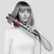 Фен-стайлер для волосся на 8 насадок та зручним кейсом Dyson Airwrap HS01 Complete Фуксія
