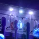 Диспенсер 3 в 1 тримач зубних щіток з механічним дозатором зубної пасти та УФ стерилізатором