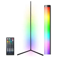 Кутова RGB лампа з пультом керування та таймером EL-2I85-2  Кутовий світильник підлоговий