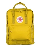 Міський вологостійкий рюкзак на 16 л із знімною спинкою Fjallraven Kanken Classic Жовтий Рюкзак-сумка