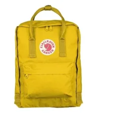Міський вологостійкий рюкзак на 16 л із знімною спинкою Fjallraven Kanken Classic Жовтий Рюкзак-сумка