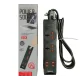 Універсальний мережевий подовжувач RMX на 2 вилки з 4 USB портами 3.4А Anti-Static BKL-01 Power Socket