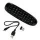 Пульт керування аеромишка для SMART TV AIR MOUSE G20 Бездротова мишка та клавіатура 2 в 1 Чорна