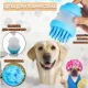 Щітка з ємністю 125 мл для купання та масажу собак та кішок Cleaning Device Щітка з ворсинками
