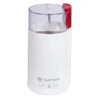 Електрична кавомолка ножового типу SATORI SG-1802-RD 180Вт Кавомолка для кави та спецій Біла